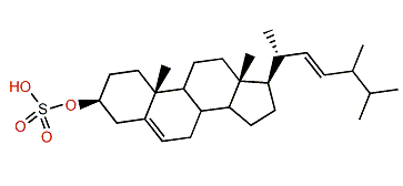 24-Methylcholesta-5,22-dien-3b-ol sulfate